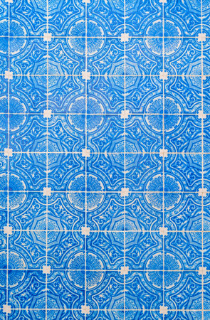 Traditional portuguese tile Azulejo