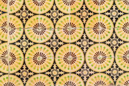 Traditional portuguese tile Azulejo