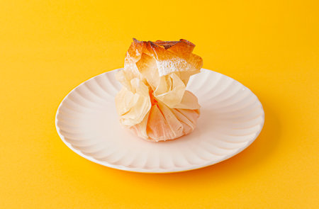 Traditional Portuguese dessert - tulhinhaの写真素材