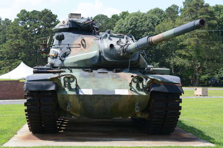 VINELAND, NJ USA- July 1st  Old Army Tank in Vineland, NJ USA on July 1stのeditorial素材