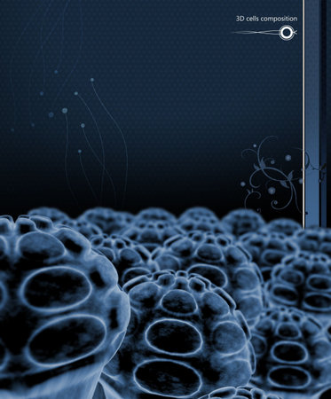 3d cells composition