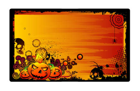 halloween vector illustrationのイラスト素材