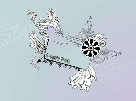 banner abstract vectorのイラスト素材