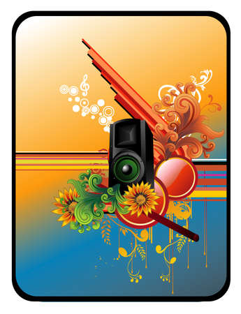 vector abstract compositionのイラスト素材