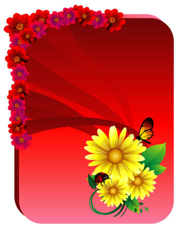 sunflower vector illustrationのイラスト素材