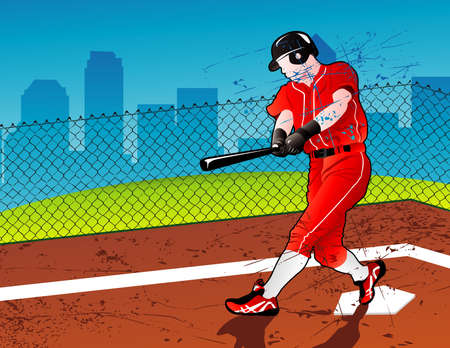 baseball vectorのイラスト素材