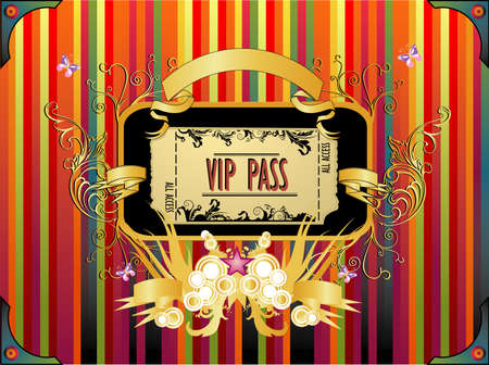 ticket vector illustrationのイラスト素材