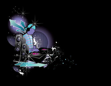 music vector illustrationのイラスト素材