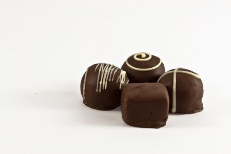 group of chocolats