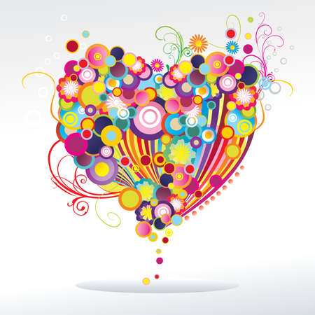 color  shape illustrationのイラスト素材