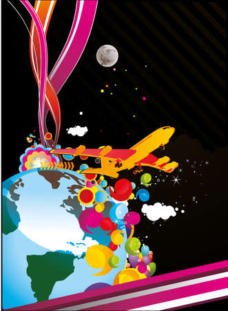 universe abstractのイラスト素材