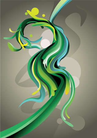 color shapes abstract vectorのイラスト素材