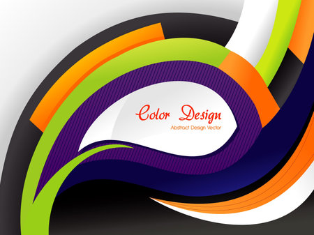 color vector design backgroundのイラスト素材