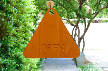 Open signの写真素材