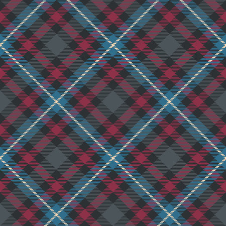 Classic tartan, Merry Christmas check plaid seamless patterns. Hand draw