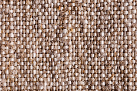 Background of natural light brown burlap
