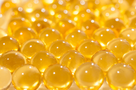 fish oil in the capsulesの写真素材