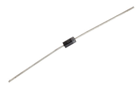 A diode on the white
