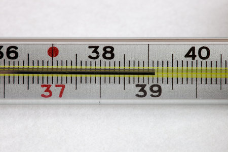 Medical mercury thermometer