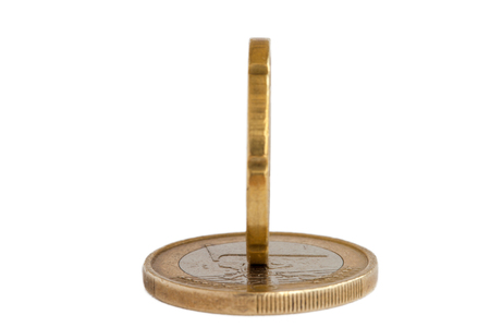 euro money coinの写真素材