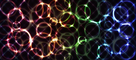 Colorful abstract circles. Vector artの写真素材