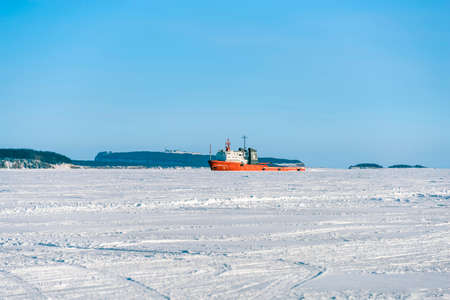 Icebreaker in iceのeditorial素材