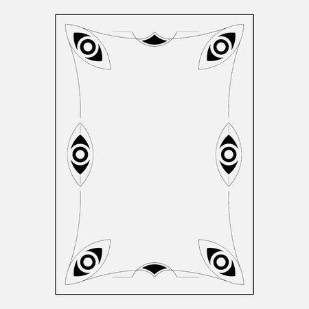 Frame Vector, original designのイラスト素材