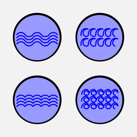 set a basket of garbage, recycling, preservation of the environment, fully editable vector imageのイラスト素材