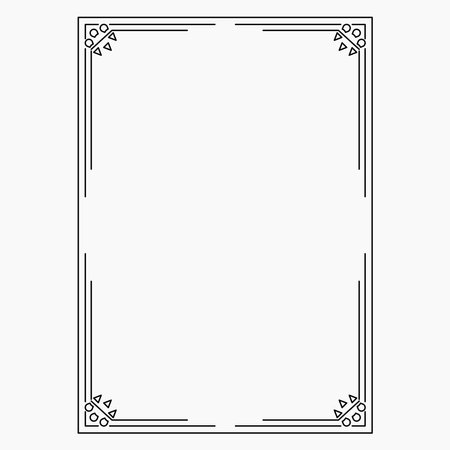 original image, decorative ornamental frame, original design, idea for your designのイラスト素材
