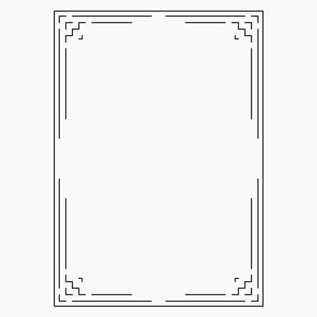 original image, decorative ornamental frame, original design, idea for your designのイラスト素材