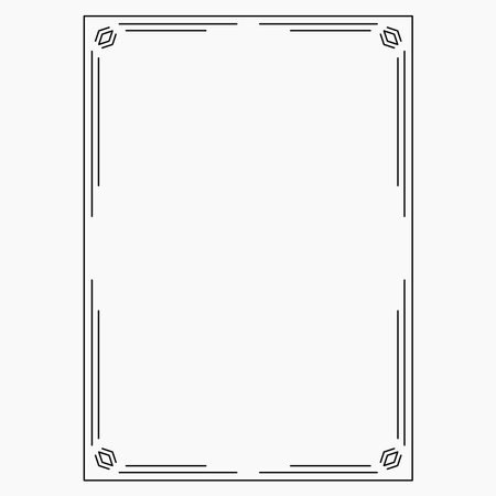 original image, decorative ornamental frame, original design, idea for your designのイラスト素材