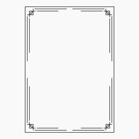 original image, decorative ornamental frame, original design, idea for your designのイラスト素材
