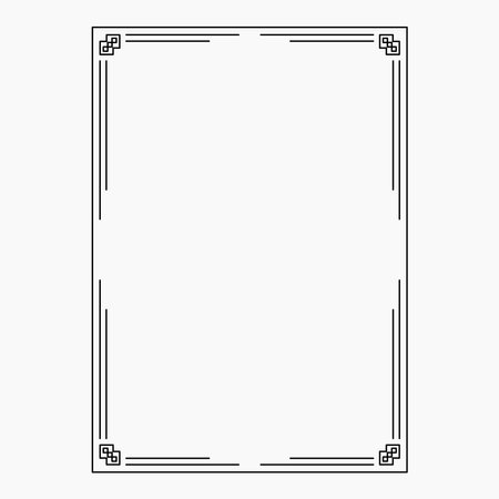 original image, decorative ornamental frame, original design, idea for your designのイラスト素材