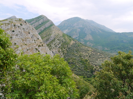 Amazing view mountains Montenegroの写真素材