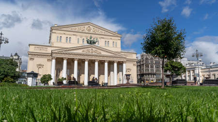 Moscow, Russia September 04, 2021: the Bolshoi Theater buildingのeditorial素材