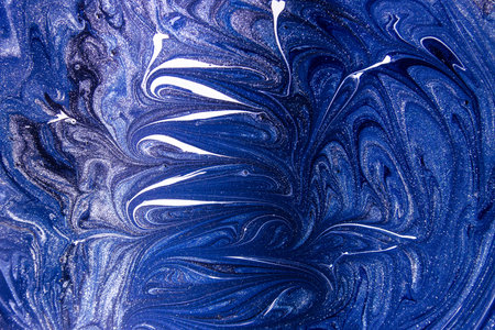 spilled paint, multi-colored paint composition, nail paint