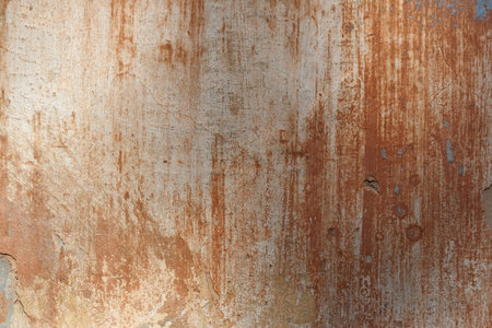colorful old plaster wall, robbing