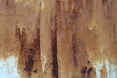 rusty painted metal surface agingの写真素材