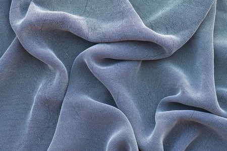 abstract background fabric made wavesの写真素材