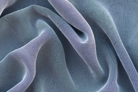 abstract background fabric made wavesの写真素材