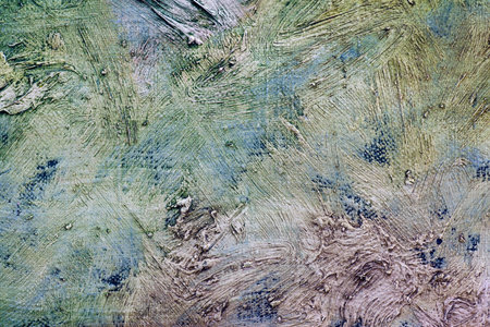 abstract background with dry paint bill