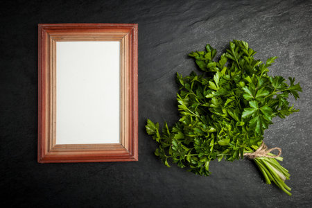 Fresh parsley bunch