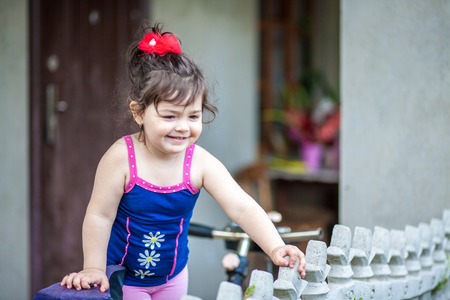 Little girlの写真素材