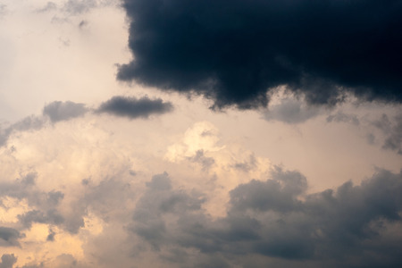 Dramatic sky with cloudsの写真素材