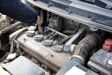 human hand checking and maintanance engine