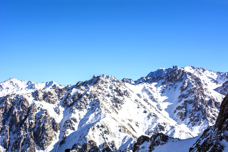 Chimbulak mountainsの写真素材