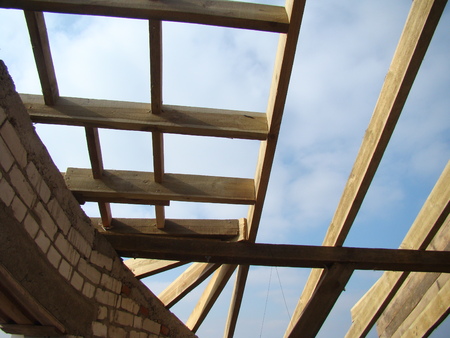 Roof frameの写真素材