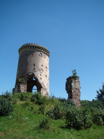 Chervonohorod Castle ruins, Ukraineのeditorial素材