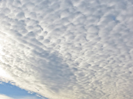 blue sky and clouds