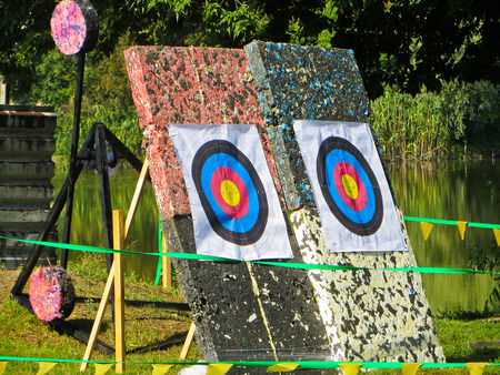 target for archeryの写真素材